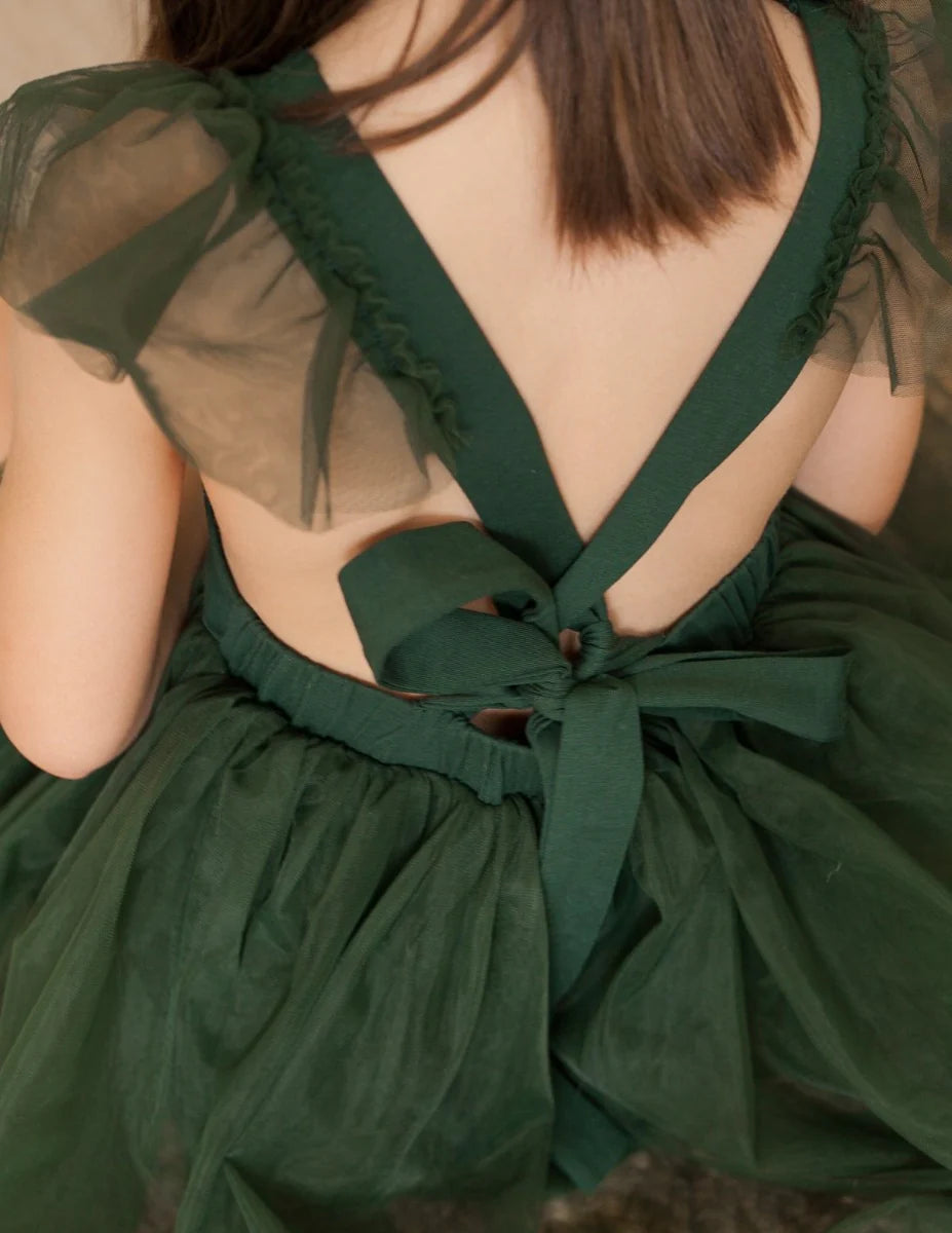 Scarlett Tutu Dress — Emerald Green – LMNOP the store