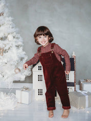 Charlie Unisex Cord Dungaree