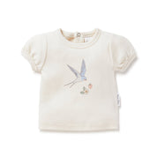 Swallow Print Top