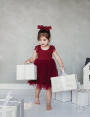Scarlett Tutu Dress — Cherry Red