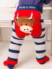 Hamish Highland Cow Top and Leggings