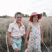 Girls Maxi Dress — Fairy Floss Floral
