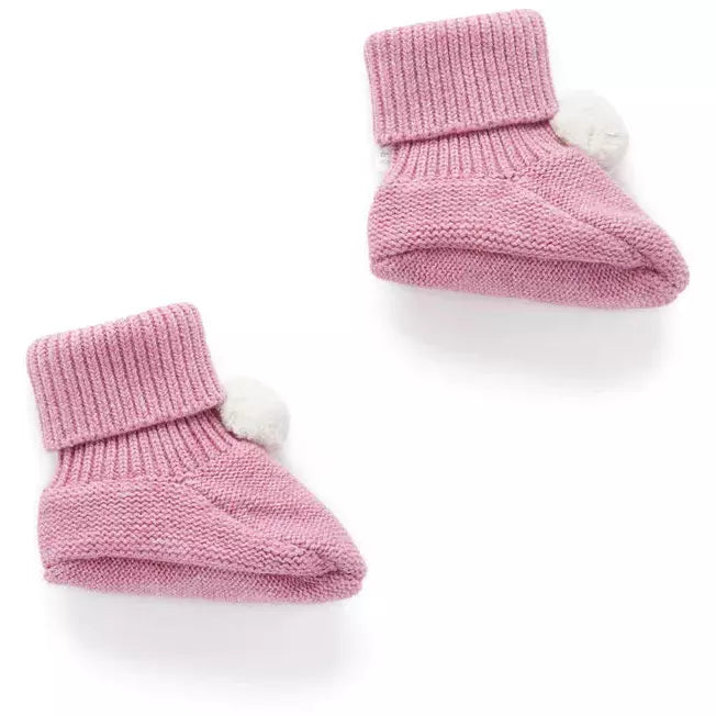 Pom Pom Booties