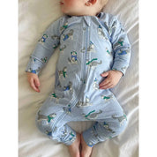 Footless Zip Grow Suit
