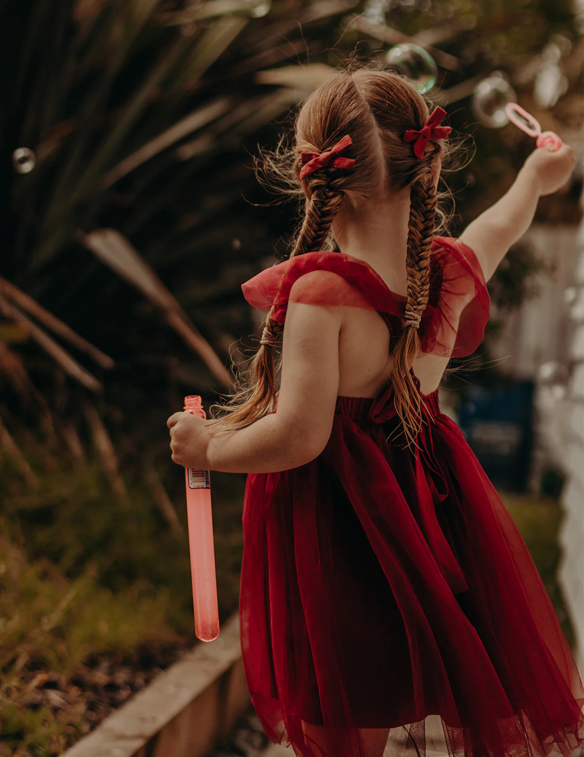 Scarlett Tutu Dress — Cherry Red
