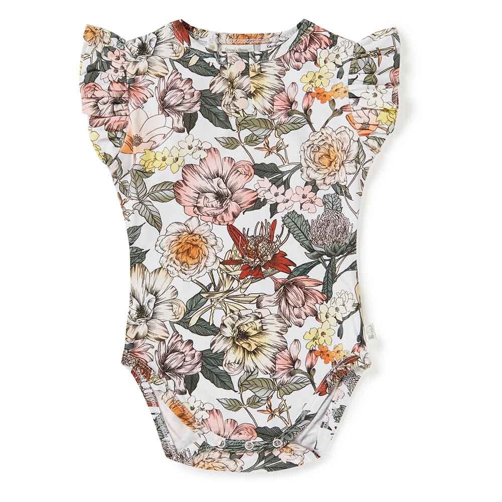 Organic Short Sleeve Bodysuit — Australiana