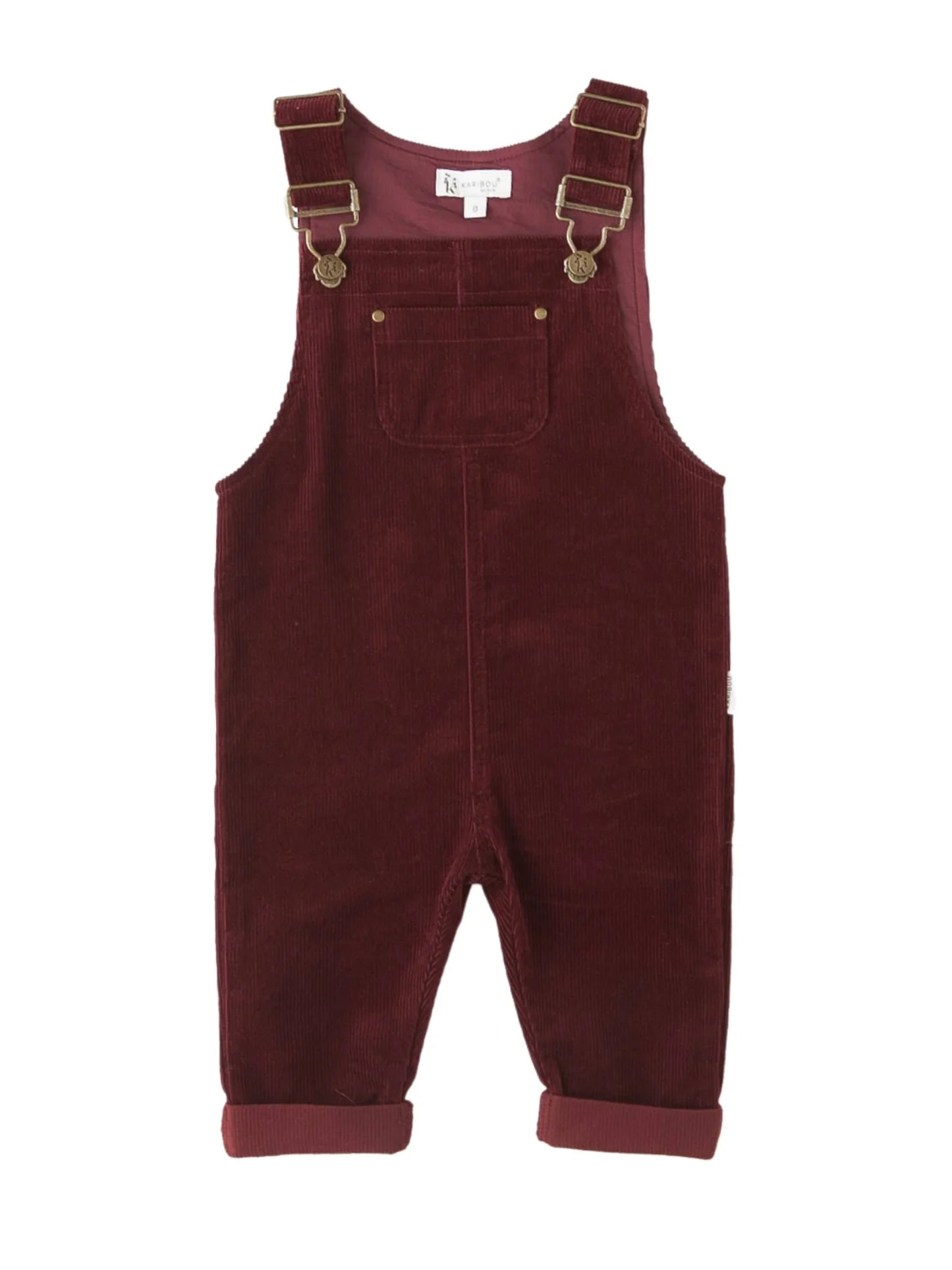 Charlie Unisex Cord Dungaree