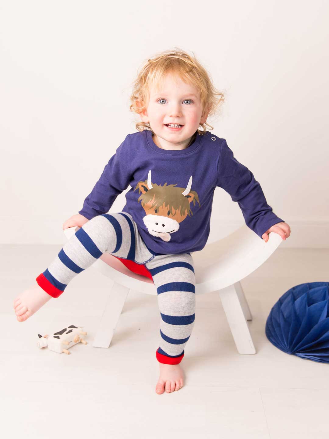 Hamish Highland Cow Top and Leggings
