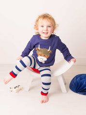 Hamish Highland Cow Top and Leggings