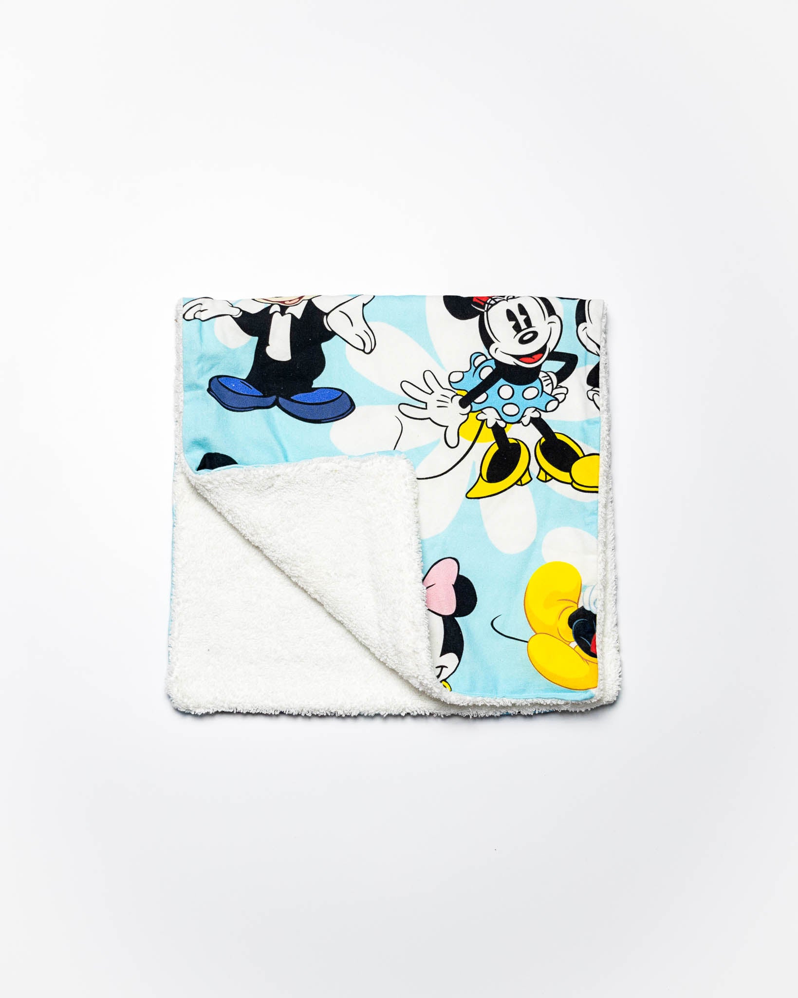 Handmade Burp Cloth — Minnie Mouse