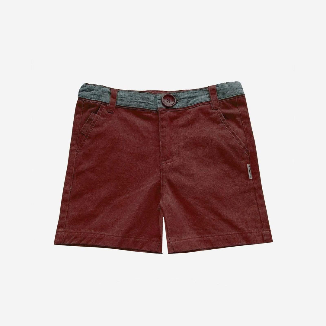Boys Oscar Shorts — Red